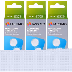 Tassimo Bosch Descaling / Decalcifying Tablets (pack of 3)