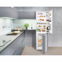 Liebherr CUel 3331 Freestanding 296 L F Silver