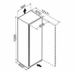 Liebherr Rf4200, 247 L, SN-T, 38 dB, F, White