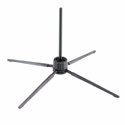 König & Meyer 15252-000-55, Plastic, Steel, Zinc steel, Black