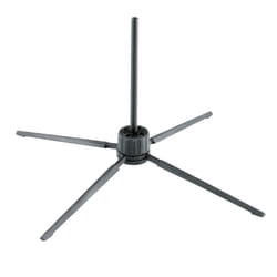 König & Meyer 15252-000-55 mounting kit Black Plastic, Steel, Zinc steel