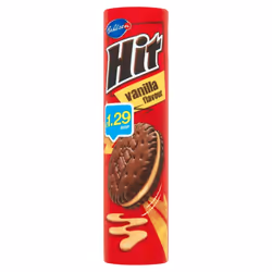 Bahlsen Hit Vanilla Flavour 220g (Pack of 12)