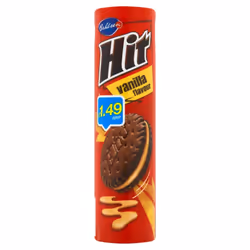 Bahlsen Hit Vanilla 220g (pack of 12)