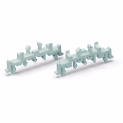 Wago 288-002, Cover profile, 100 pc(s), Plastic, Grey, 1.5 g