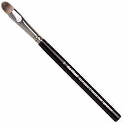 da Vinci Cosmetics Series 968 Classic Concealer Brush  Oval Synthetic  Size 12  14 Gram