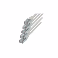 S/CONN RJ45-RJ45, m-m, 1m, 1 m, Cat6, S/FTP (S-STP), RJ-45, RJ-45, White