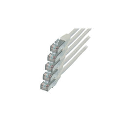 S/CONN RJ45-RJ45, m-m, 1m networking cable White Cat6 S/FTP (S-STP)