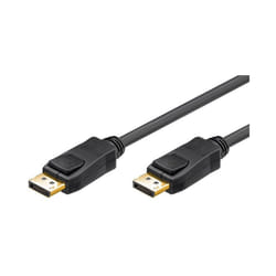 DisplayPort (ST-ST) 3m 4K 1.2 vergoldet Black