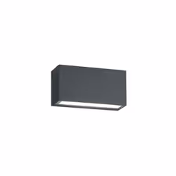 TRIO TRENT, Surfaced, Non-changeable bulb(s), 3000 K, IP65, Black