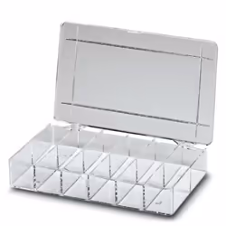Phoenix Contact 5020674, Storage box, Transparent, Rectangular, Plastic, Monochromatic, Universal