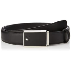 Montblanc Adult's Classic Line Belt  Black  120