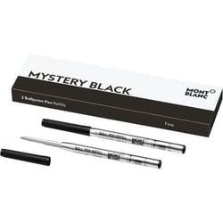 Montblanc 116189 pen refill Fine Black 2 pc(s)