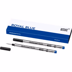 Montblanc  2 Rollerball Refills Royal Blue M (medium)