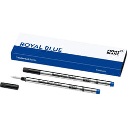 Montblanc  2 Rollerball Refills Royal Blue M (medium)