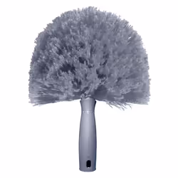 Spider Web & Cobweb Duster Brush - Internal or External - Fits Telescopic Poles - UNGER Cleaning Equipment, Grey, UNGCOBW0