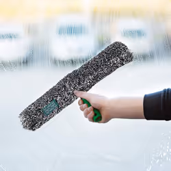 Unger ErgoTec Power Washer (Width 35 cm, Microfibre Cover 100% Polyester, 2-Component Handle, Cover with Velcro Fastener for Streak Windows) BC350