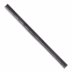 ErgoTec Window Squeegee 25cm - Rubber Squeegee Blade, Stainless Steel Channel & Rubber Grip Handle - UNGER Window