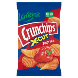 Lorenz Crunchips X-Cut Paprika 75g  (Pack of 12)