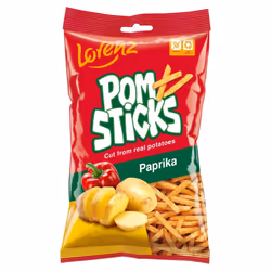 Lorenz Snack-World Pomsticks Paprika 85g (Pack of 14)