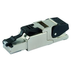 Telegärtner J00026A2112 wire connector RJ-45 Black, Stainless steel