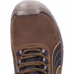 ) Puma Safety Sierra Nervada Mid Leather Brown Safety Boots - Brown, 12 (Adults' - Additional view 6