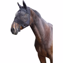 Kerbl WB 321269 Fly Mask for Horses with Ear Protection and Nostril Veil
