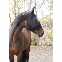 Kerbl WB 321269 Fly Mask for Horses with Ear Protection and Nostril Veil