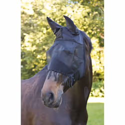 Kerbl WB 321269 Fly Mask for Horses with Ear Protection and Nostril Veil