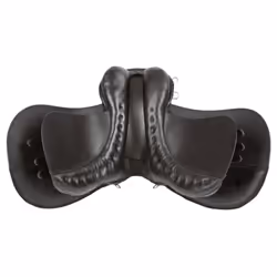 Kerbl Haflinger Saddle Leather Black Equestrian Stirrups Belts Girth 32285