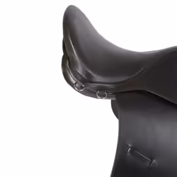 Kerbl Haflinger Saddle Leather Black Equestrian Stirrups Belts Girth 32285