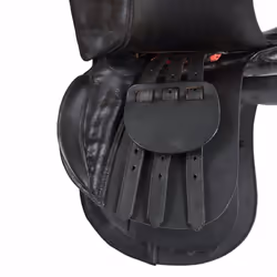 Kerbl Horse Saddle Set with Saddlepad/Stirrups/Stirrup Belt/Girth Leather 32197