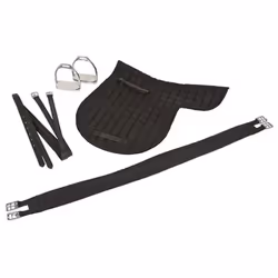 Kerbl Horse Saddle Set with Saddlepad/Stirrups/Stirrup Belt/Girth Leather 32197 - Additional view 5