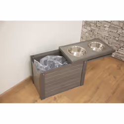 Kerbl ECO dog/cat feeder/waterer Stainless steel Grey Automatic pet feeder & waterer combo - Additional view 5