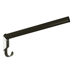 Kerbl 32845 Folding Saddle Holder Round Integrated Snaffle Holder Black