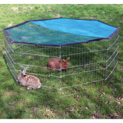 Kerbl Outdoor Pet Enclosure Octagonal Garden Animal Rabbit Playpen Case 82708