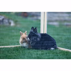 Kerbl Outdoor Pet Dog Pen Puppy Rabbit Enclosure Playpen Vario Wood Brown 84399