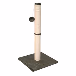 Kerbl 84469, Cat scratching post, Freestanding, Beige, Grey, 390 mm, 390 mm, 780 mm