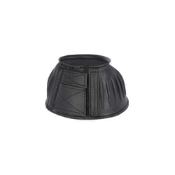 CoB Bell Boots Rubber with Velcro Fastening Black