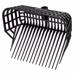 Kerbl Basket Shaped Mucking Shavings Bedding Rake Litter Fork Head Maxi 326056