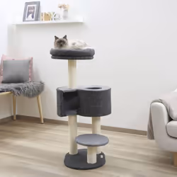 Kerbl Cat Tree Fridolin 106 cm Grey - Additional view 2