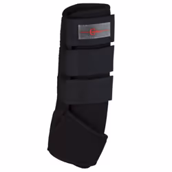 Kerbl Four Piece Horse Boots Wear Set Leg Protection Wraps Black Full 320133 - Additional view 5
