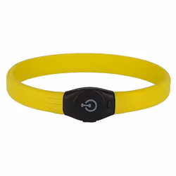 Kerbl 80258, Dog, Standard collar, Yellow, Monochromatic, 65 cm