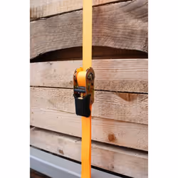 Kerbl Four Piece Tie Down Strap with Ratchet Set Cargo Belt 5 m 500 kg 37991