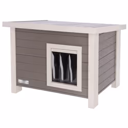 Kerbl Eli, Outdoor, Wood, Grey, White, 450 mm, 570 mm, 430 mm