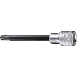 Stahlwille 03131240 Screwdriver Sockets No. 1054TX for inside TORX screws  1/2 inch Drive  Extra Long  Size T40  Torx Size 6.6mm  Chrome-plated Finish