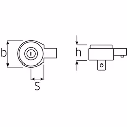 STAHLWILLE 735/20 14,18 mm 1 pc(s) Black 60
