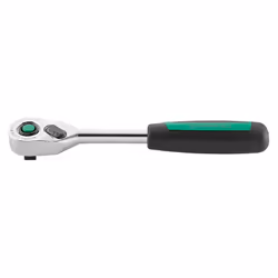 STAHLWILLE 435QR N, Chromium-vanadium steel, 1 pc(s), Black, Green, Silver, Black, Green, 3/8", DIN 3122/ISO 3315