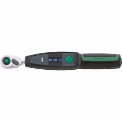 STAHLWILLE 701/2, Digital torque wrench, Ft-lb, In-lb, Nm, Electronic, 1 - 20 N⋅m, Black, Green, DIN EN ISO 6789-2: 2017