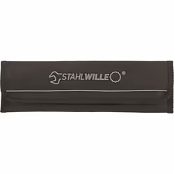 Stahlwille 96400304 Double Open Ended Wrenches, Motor No. 10, 5 Pieces, Size 8mm x 9mm -17mm x 19mm, 15 deg Offset Angle, 490g, Industrial Grade, Chr