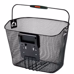 KLICKfix Uni Front Bicycle basket 16 L Black